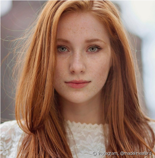 Download Blonde Hair And Freckles - Madeline Ford PNG Image with No  Background 
