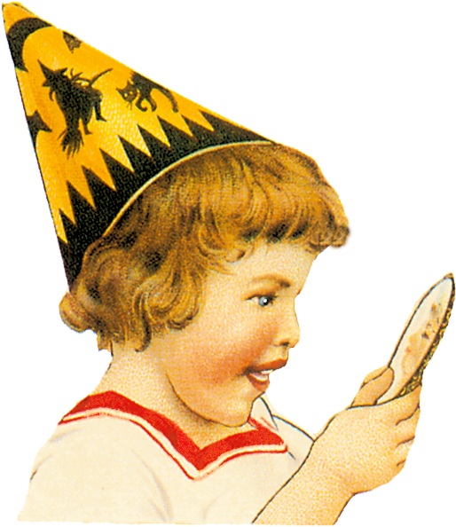 Http - //www - Grafxquest - Com/freebies/boy Wearing - Party Hat (622x691), Png Download