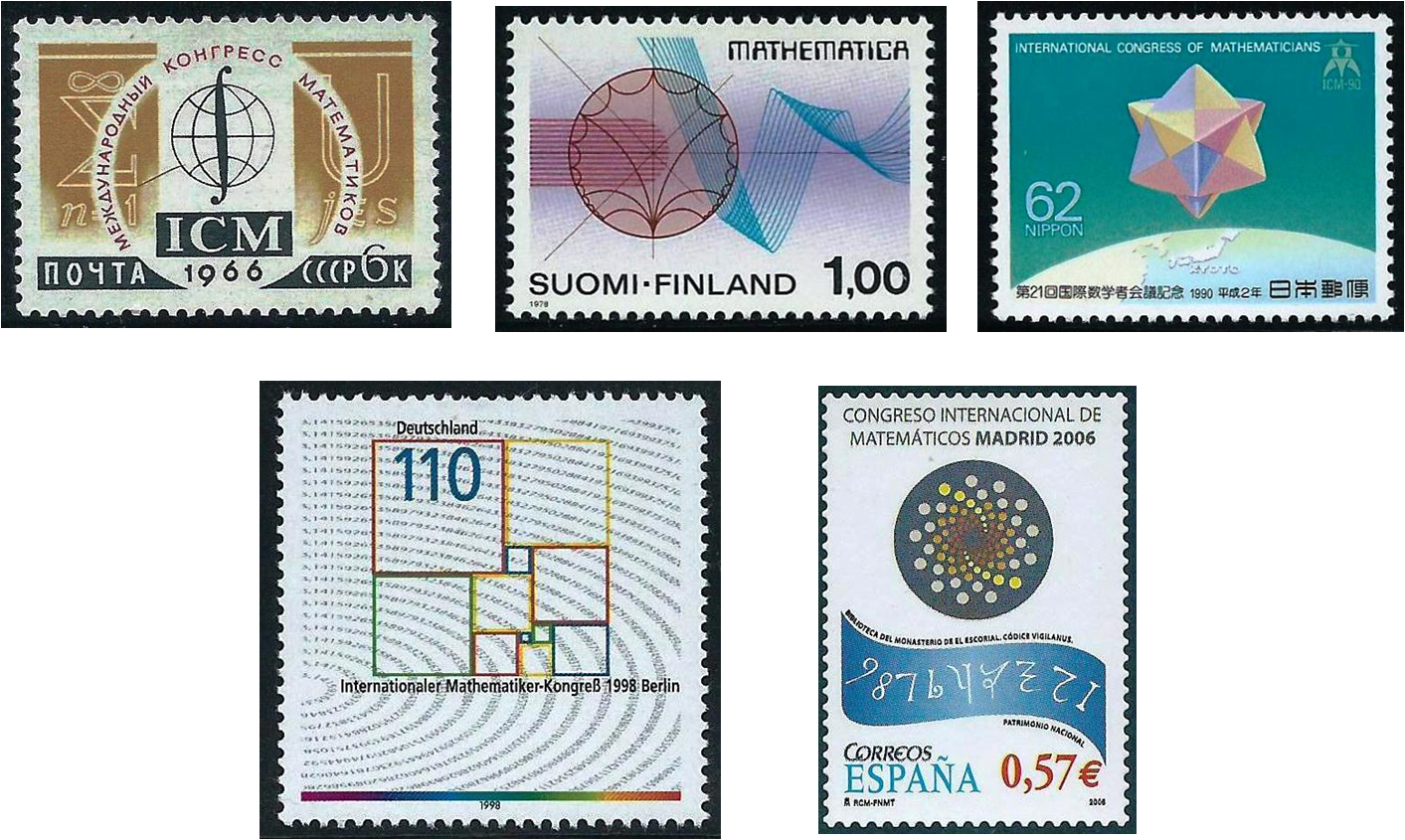 Since 1897 International Congresses Of Mathematicians - Postage Stamp (1413x845), Png Download