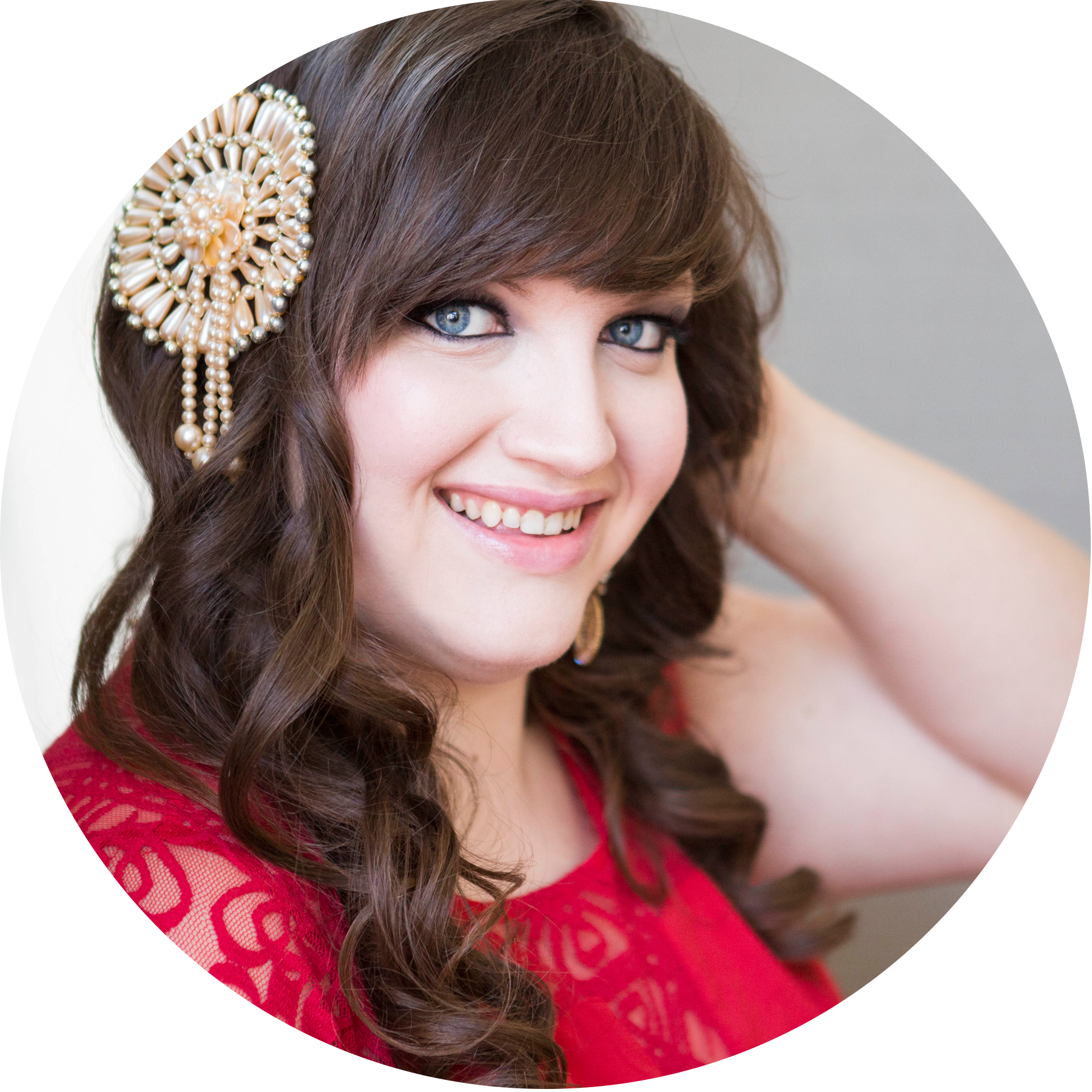 Boudoir And Glamour - Headpiece (1800x1800), Png Download