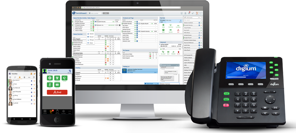 Business Phone Systems Coeur D'alene, Spokane Area - Phone System Transparent (1200x525), Png Download
