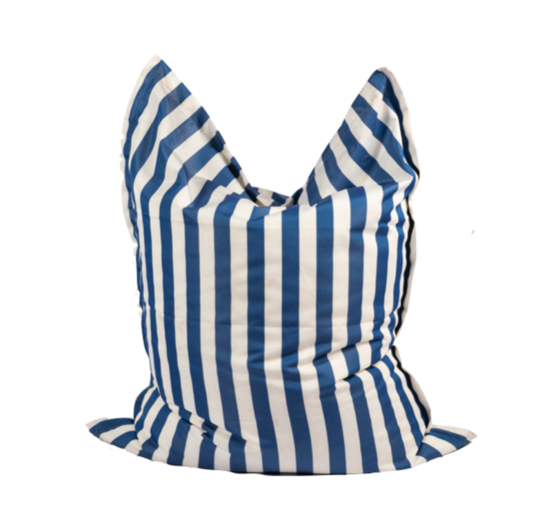 Lg Blue Stripe - Chair (1200x768), Png Download