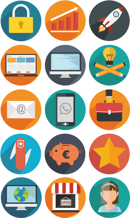 Este Sprite Con Iconos Permite Mostrar Diferentes Imágenes - Safety And Security Symbols (449x750), Png Download