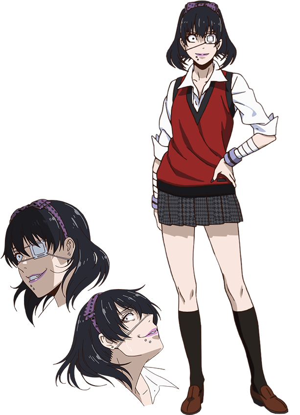 Https - //rei - Animecharactersdatabase - Com/uploads/chars/5688- - Kakegurui Midari Ikishima Cosplay (644x882), Png Download