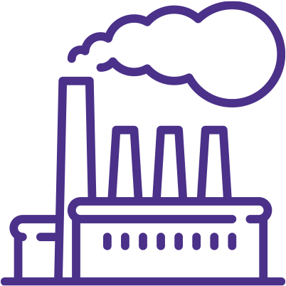 Manufacturing Industry Icon - Топливно Энергетический Комплекс Png (800x500), Png Download