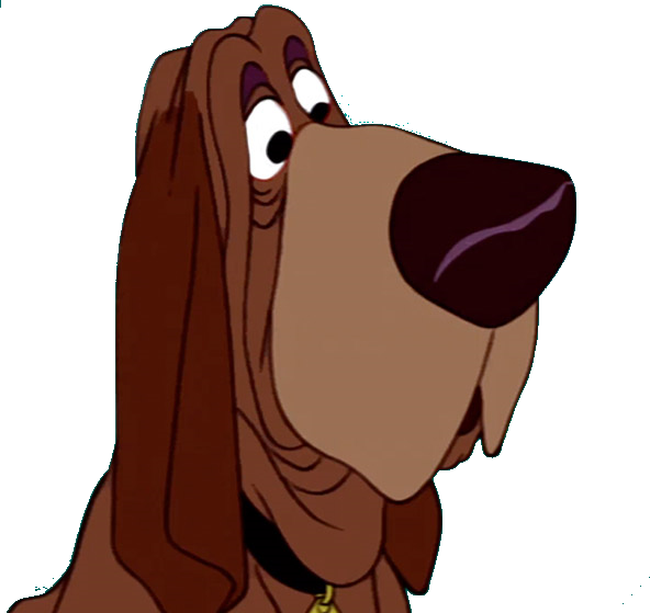 Lady And The Tramp - Cartoon (592x559), Png Download