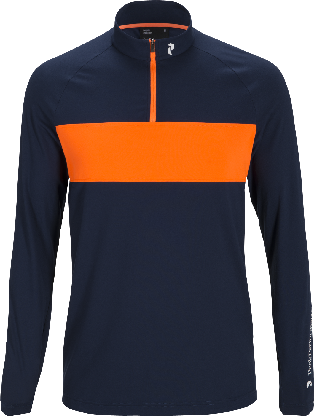 Download Men's Golf Base Baselayer Top Blue Mountain PNG Image with No