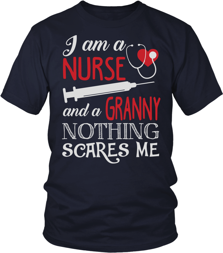 "nurse Granny Nothing Scares Me" T-shirt - Misfits Album Friday 13th (1000x1000), Png Download