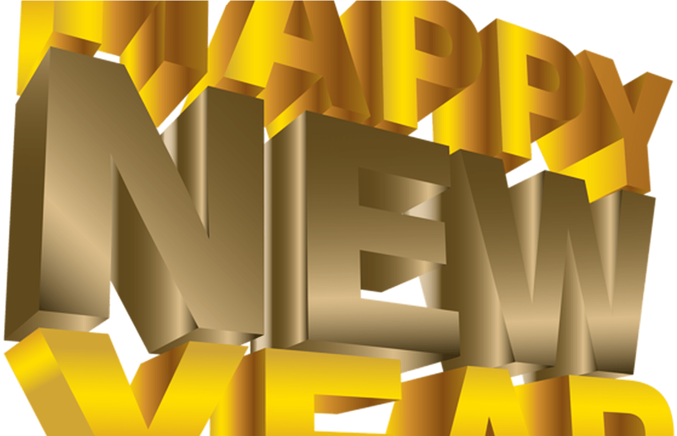 Happy New Year Clip Art Image Gallery Yopriceville - Happy New Year Graphic Png (1368x855), Png Download