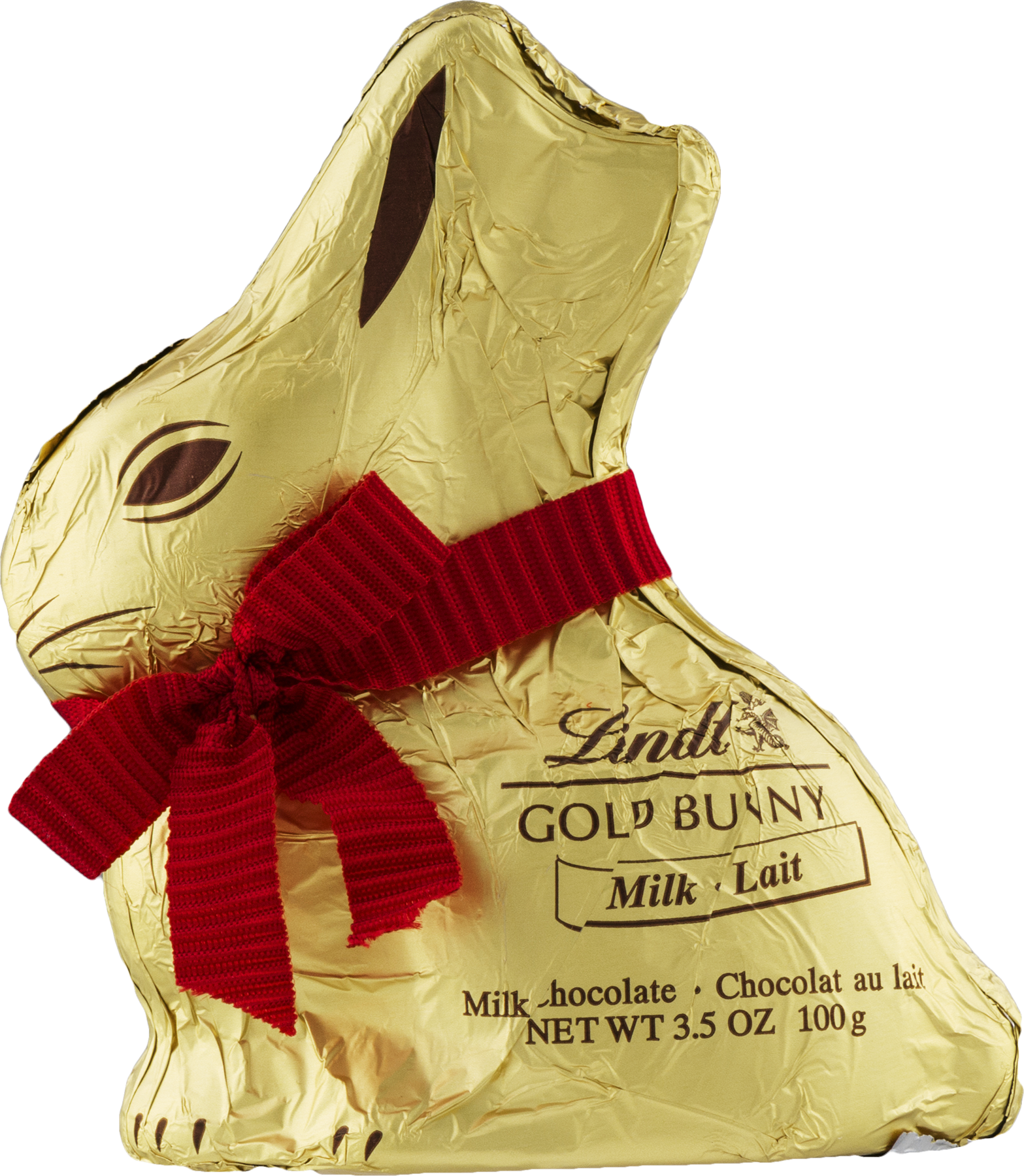 Lindt Chocolate Bunny 3.5 Oz (1567x1800), Png Download