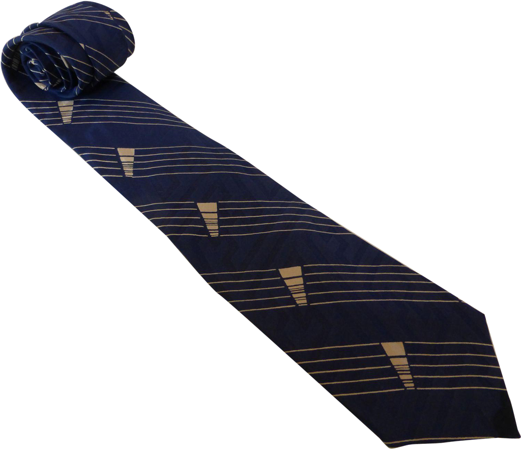 Classic Vintage Arrow Blue Silk Necktie - Longboard (1023x1023), Png Download