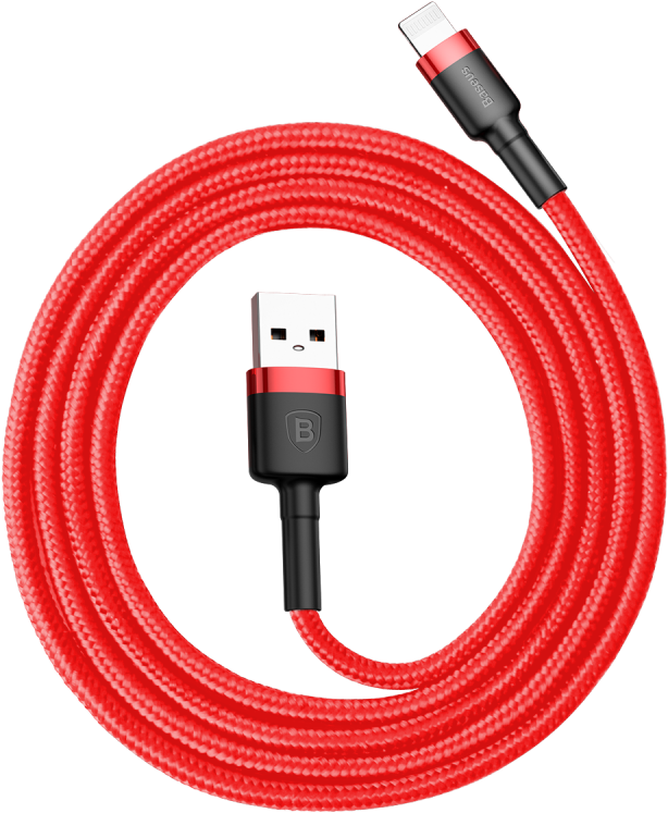 Iphone Charger Cable Mfi Certified Lightning To Usb - 12 Foot Paracord Bullwhip (800x800), Png Download