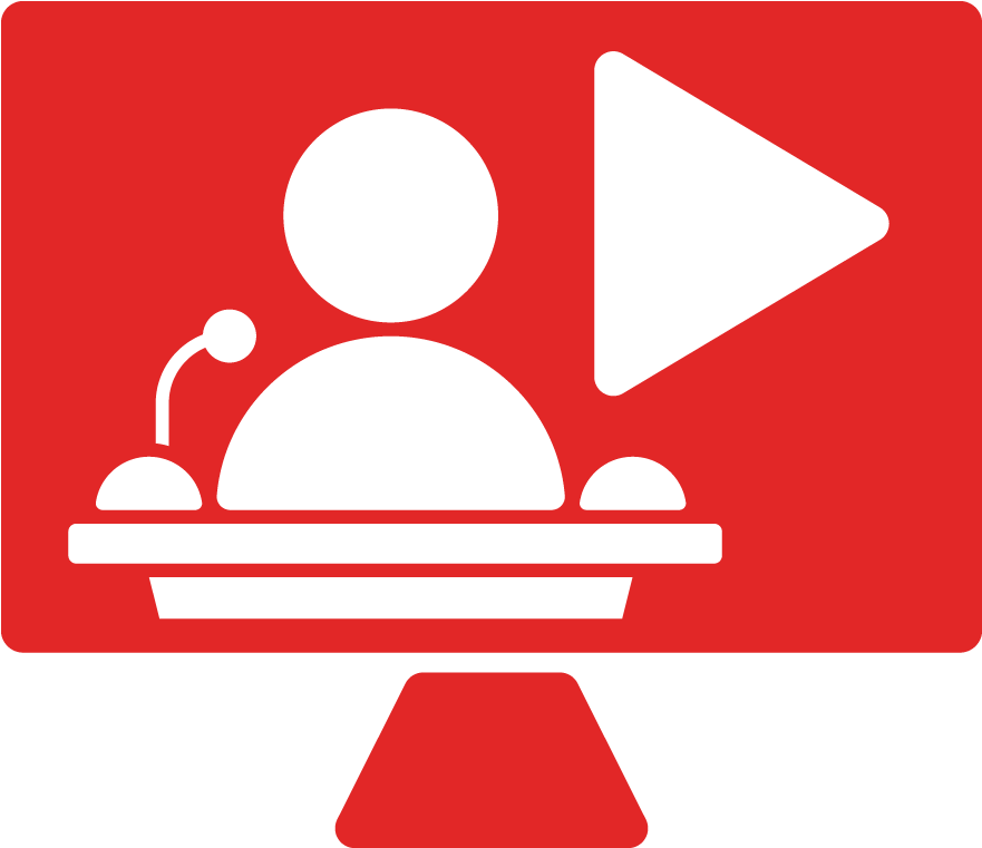 Webinar-icon - Red Webinar Icon (900x780), Png Download