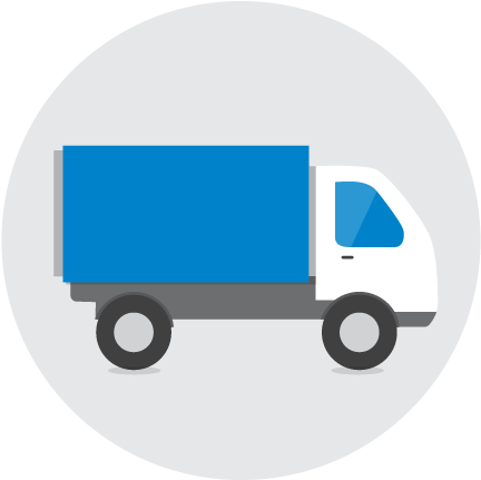 Drop Shipping Icon - City Car (581x532), Png Download