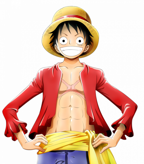Luffy 2 Ans Plus Tard - One Piece Comic Alley (600x684), Png Download