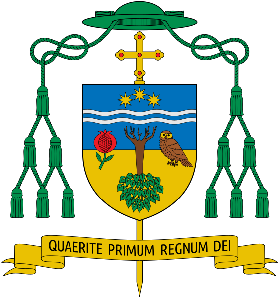 Mantua-busca - Coat Of Arms Obispo (562x599), Png Download