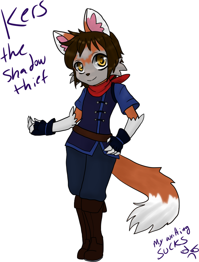 Games And Stuffs) This Is Kers C8< An Ethiopian Wolf (700x900), Png Download