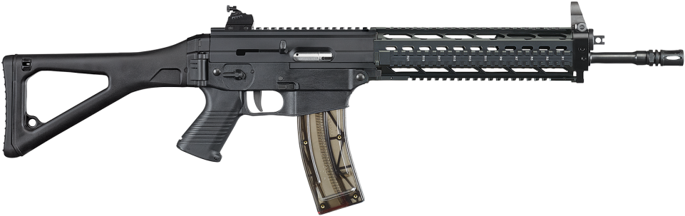 Sig Sauer Sig522 - Ar 15 Assault Rifle (1000x326), Png Download