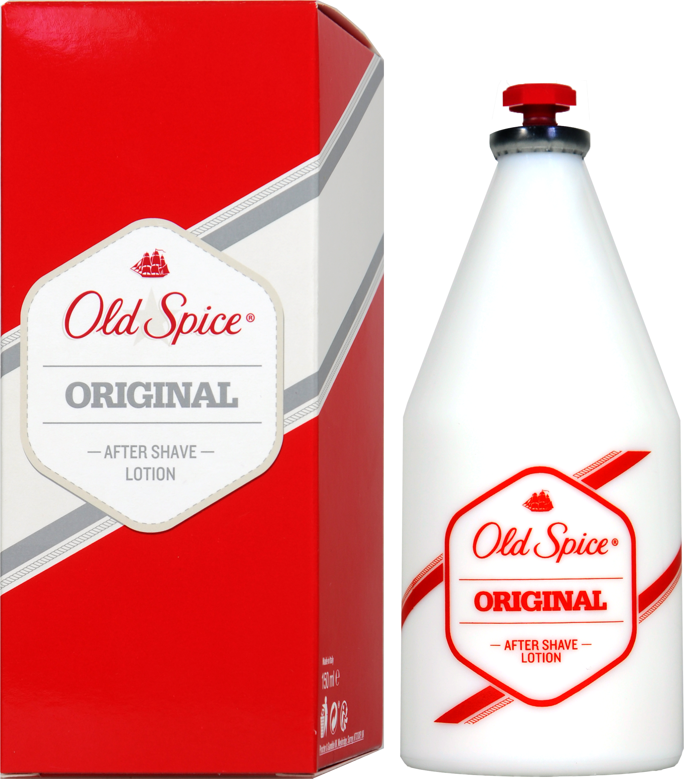 Old Spice After Shave Lotion, 150 Ml - Old Spice After Shave 150ml (2309x2534), Png Download
