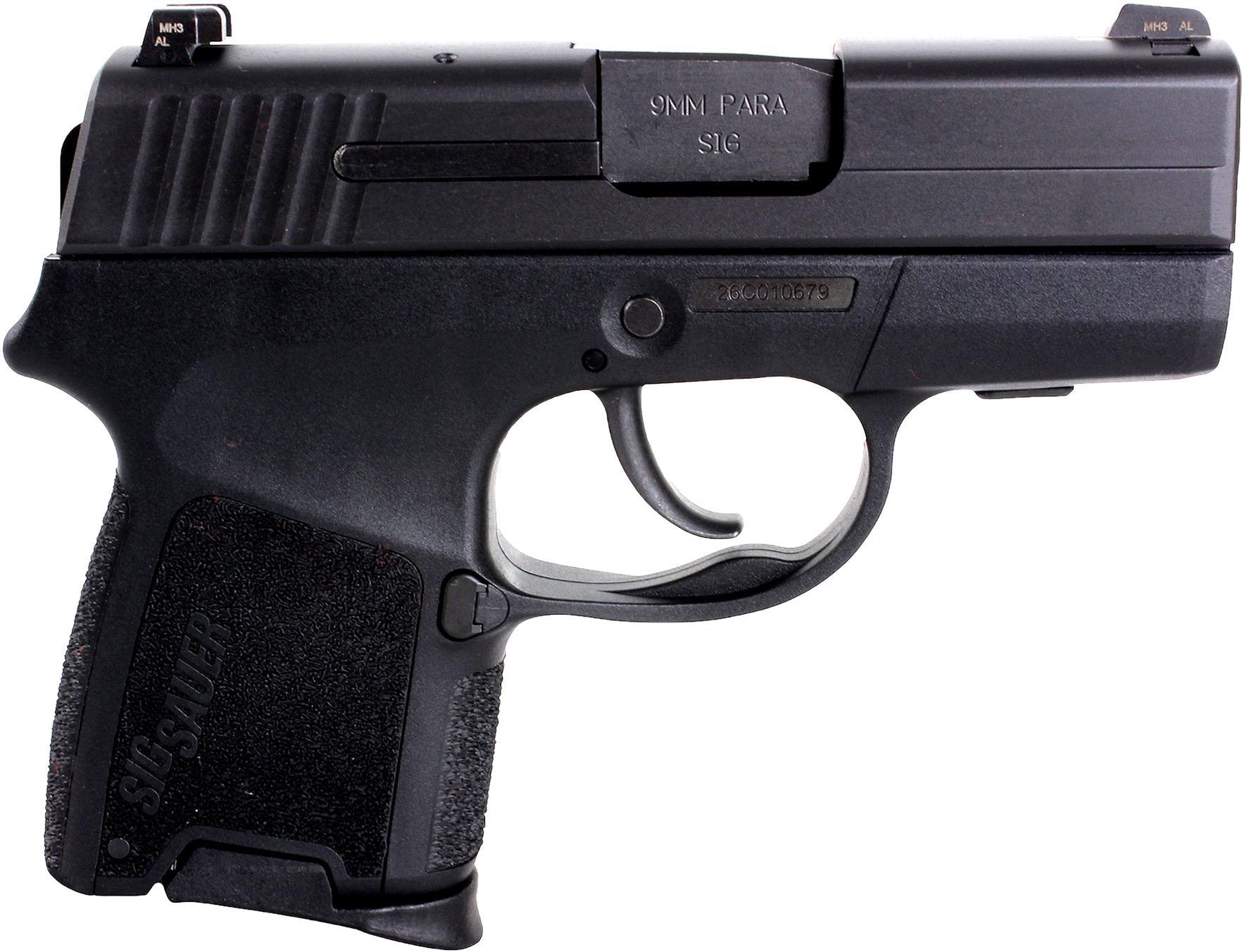 Sig Sauer 290 9mm - Sig P290rs 9mm (1800x1377), Png Download
