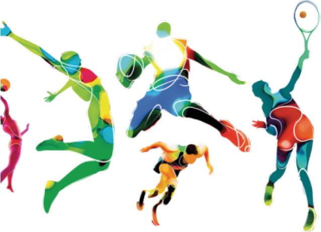 Sport Clipart Clear Background - School Sports Logo Png (640x480), Png Download