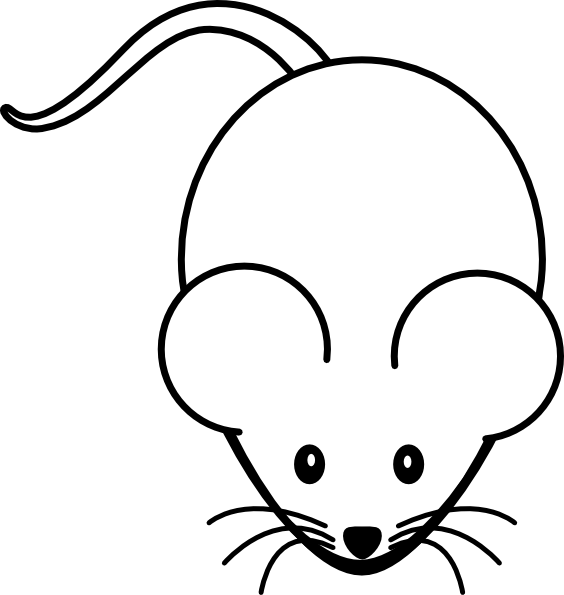 Original Png Clip Art File White Mouse Svg Images Downloading - Balb C Mice Png (564x595), Png Download