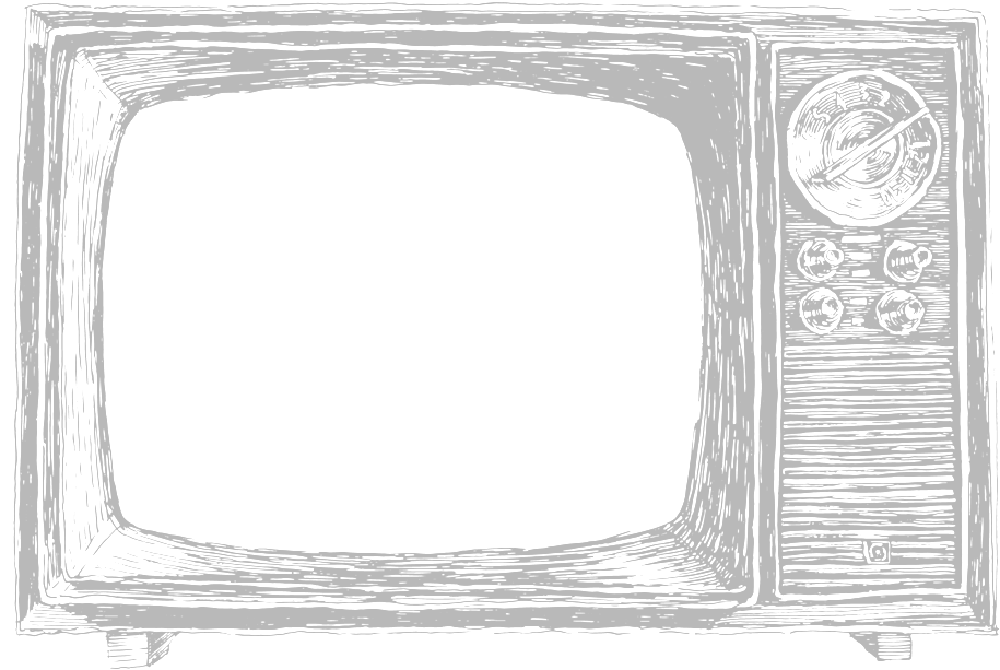 Indu On Arrival Graphic - Empty Television (1000x714), Png Download