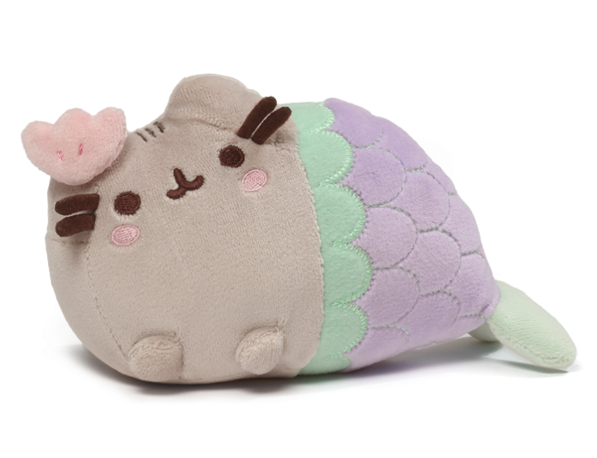 Pusheen Mermaid Clam Shell - Pusheen Bamse (1200x1200), Png Download