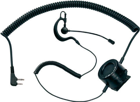 Midland Avph3 Transparent Security Headsets Transparent - Midland (700x500), Png Download