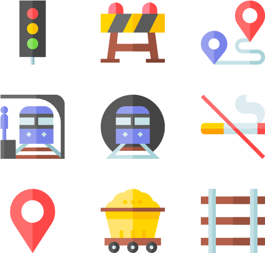 Train Station (600x564), Png Download