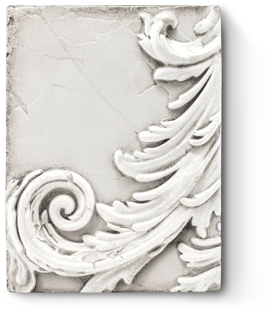 Sid Dickens Baroque T478 Memory Block - Stone Carving (1100x1100), Png Download