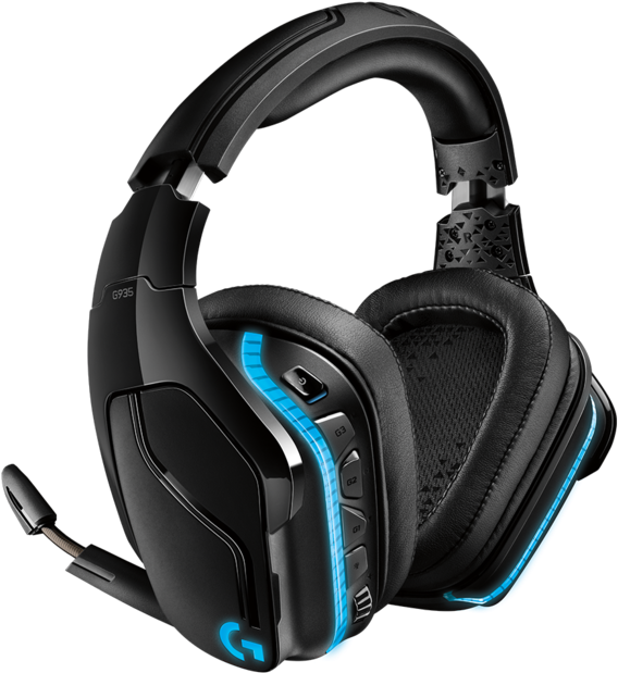 Compare - Logitech G935 (902x677), Png Download