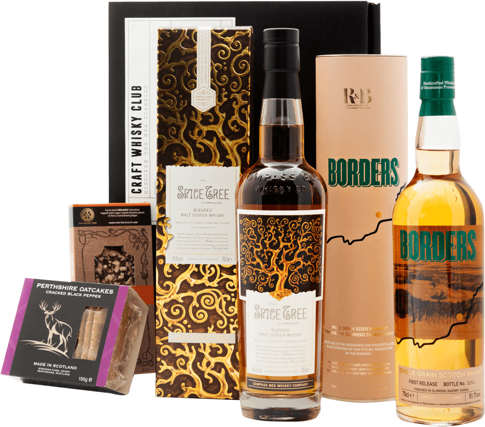 2 Full Bottles Every 2 Months - Scotch Whiskey Bottle Box (1024x1225), Png Download