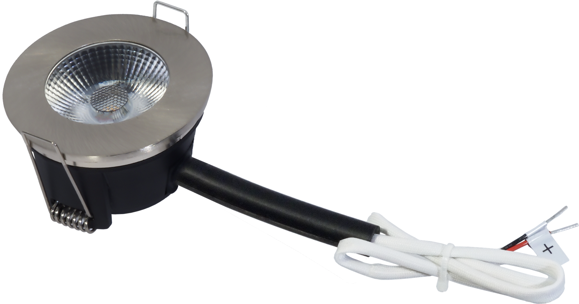 Dax F 35 W Led Armatur S Ni Round Ø68 Kelvin - Mechanical Fan (2000x1044), Png Download