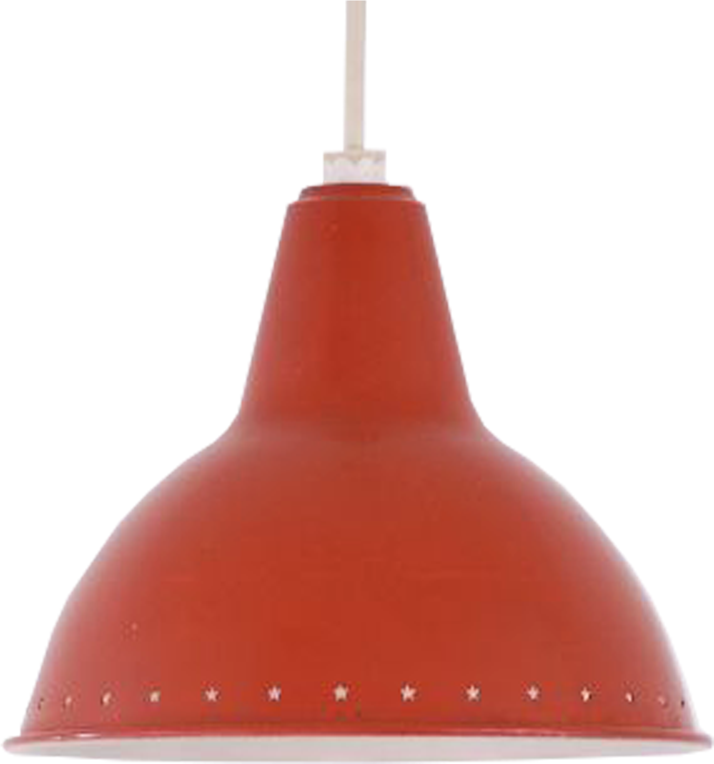 Small Red Pendant Light - Lampshade (2000x2000), Png Download