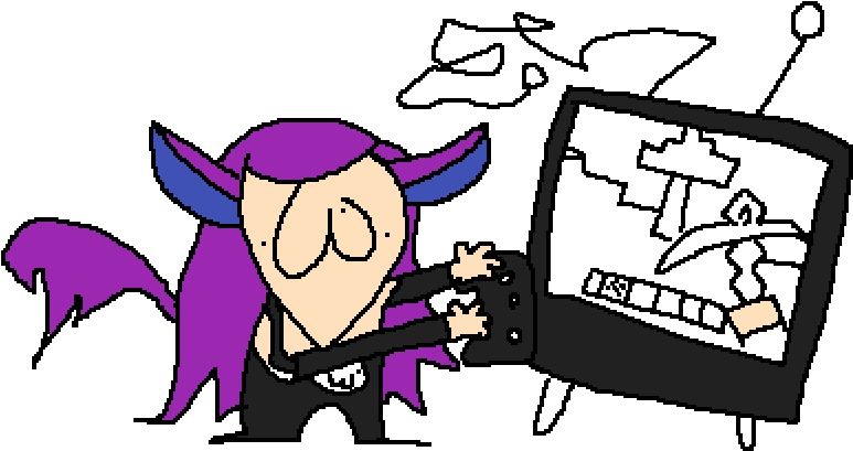 A Thing Plaing Fork Knife - Cartoon (1000x1000), Png Download