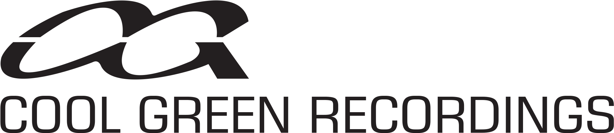 Cgr Logo B W Black - Mascot Label Group (2287x613), Png Download