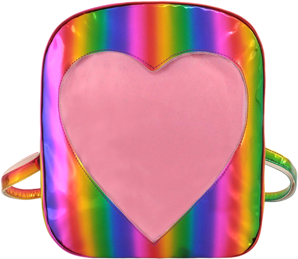 Heart Transparent Backpack - Heart (700x700), Png Download