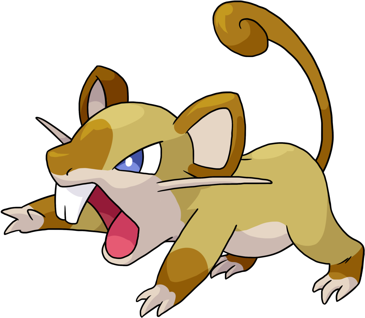 Hold On Tight And Don't Look Back 19-20/807 Variations - Rattata Raticate (1280x1280), Png Download