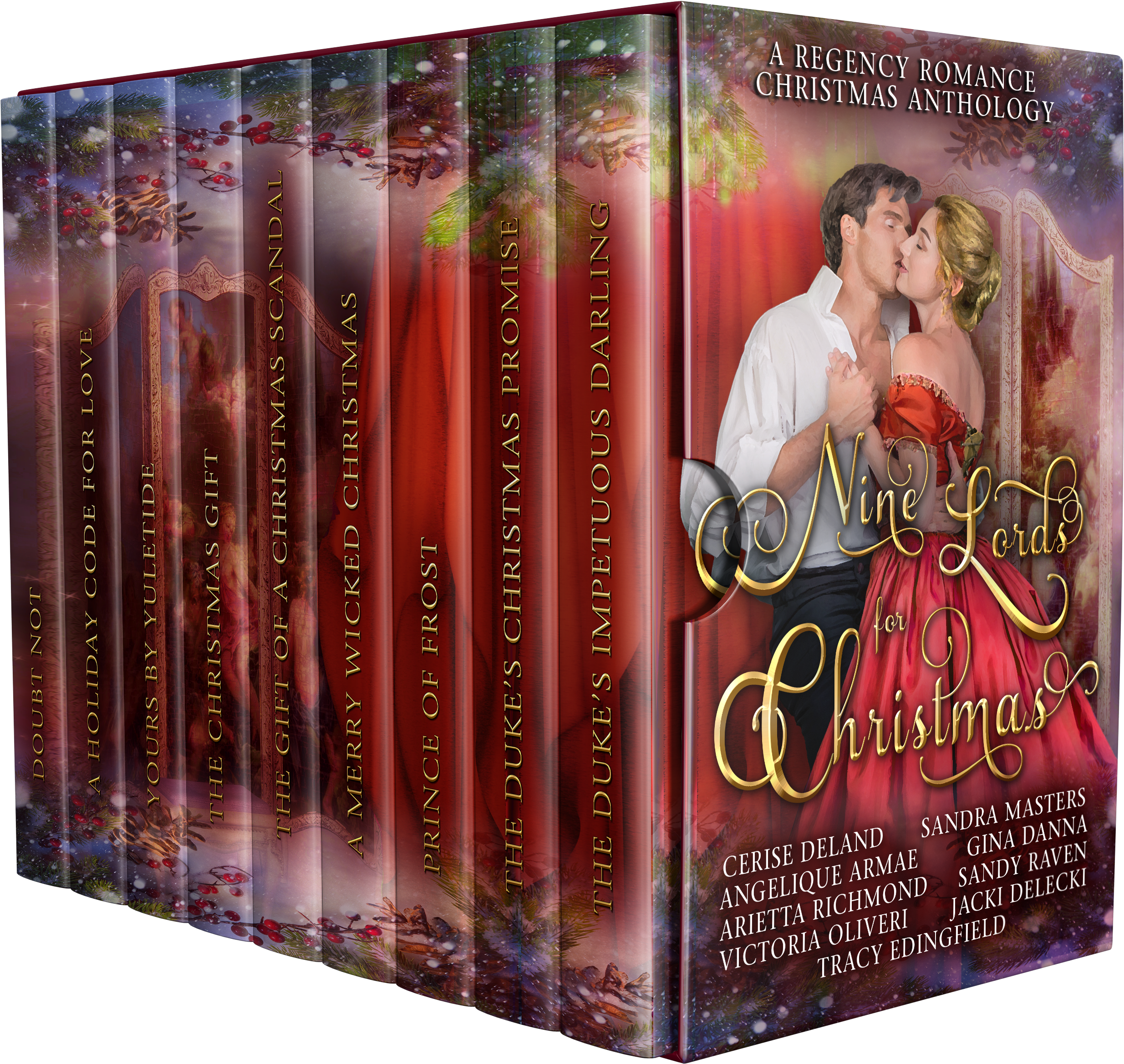 Nine Lords For Christmas - Regency Romance (4000x2667), Png Download