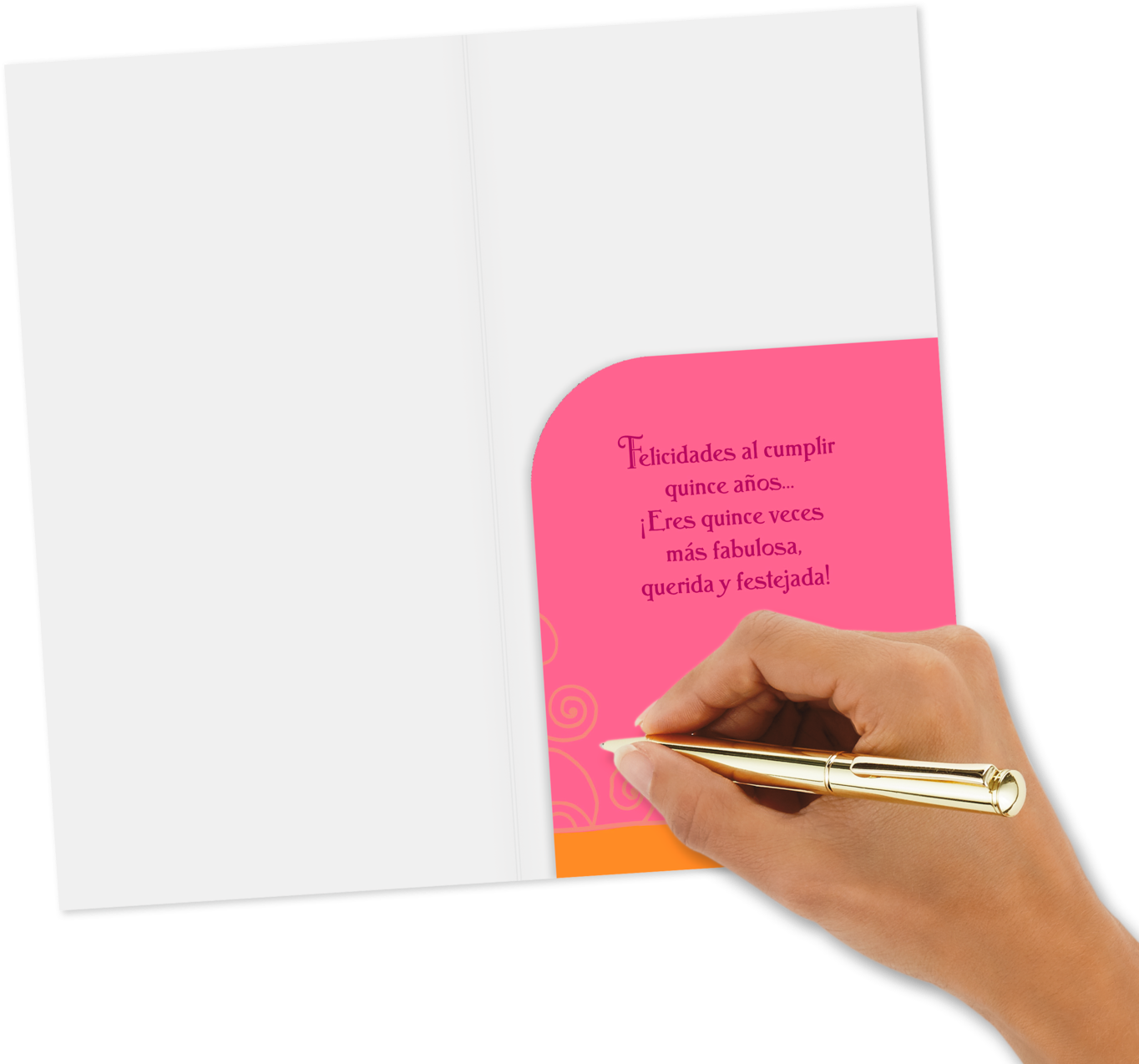 Fabulous And Loved Spanish-language Money Holder Quinceañera - Document (1470x1470), Png Download