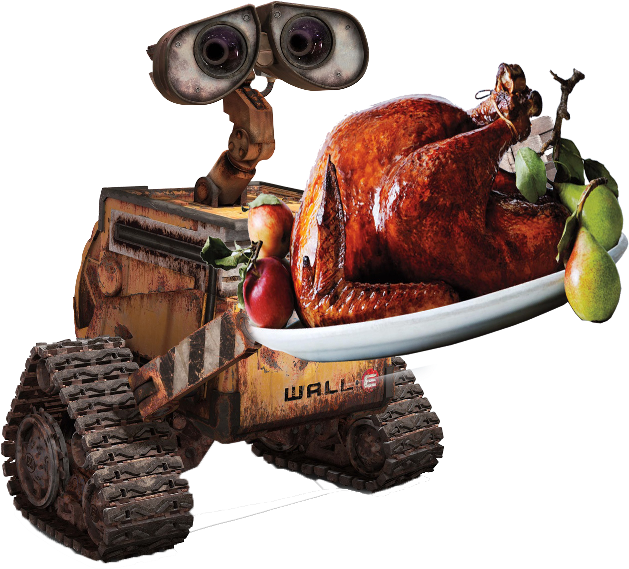 Thanksgiving Potluck & Movie Showing - Wall E (1580x1199), Png Download