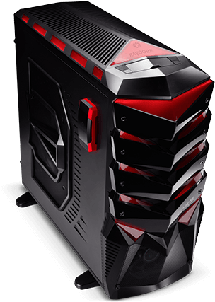 Atx Computer Case - Ravcore Obudowa (568x568), Png Download