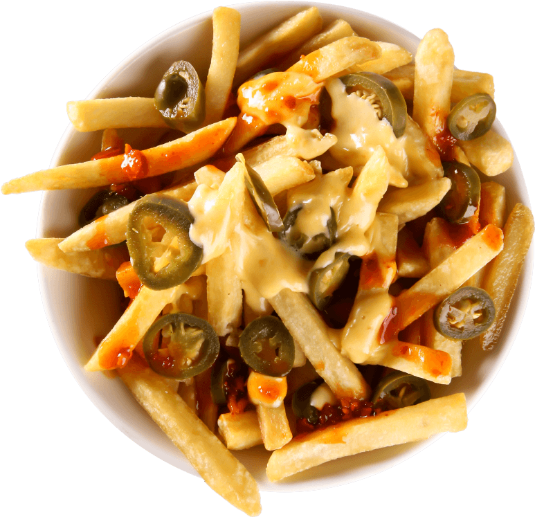 Volcano Fries - Lasagnette (1000x1000), Png Download