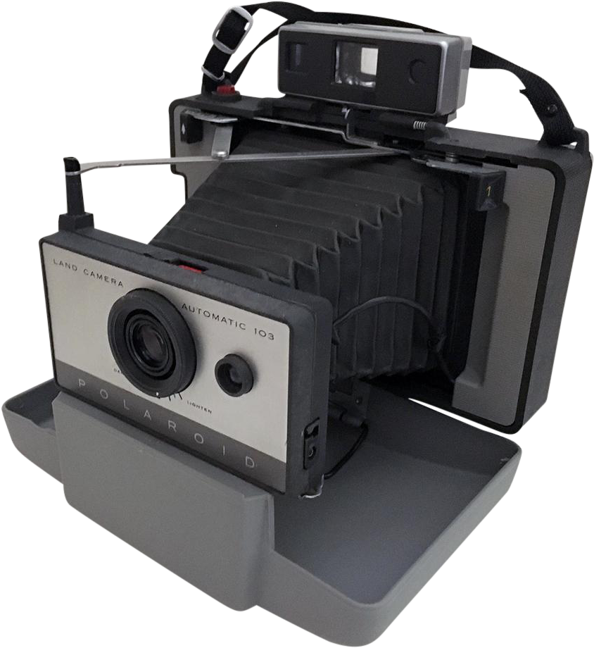 Polaroid Camera And Accessories Chairish - Instant Camera (937x1021), Png Download