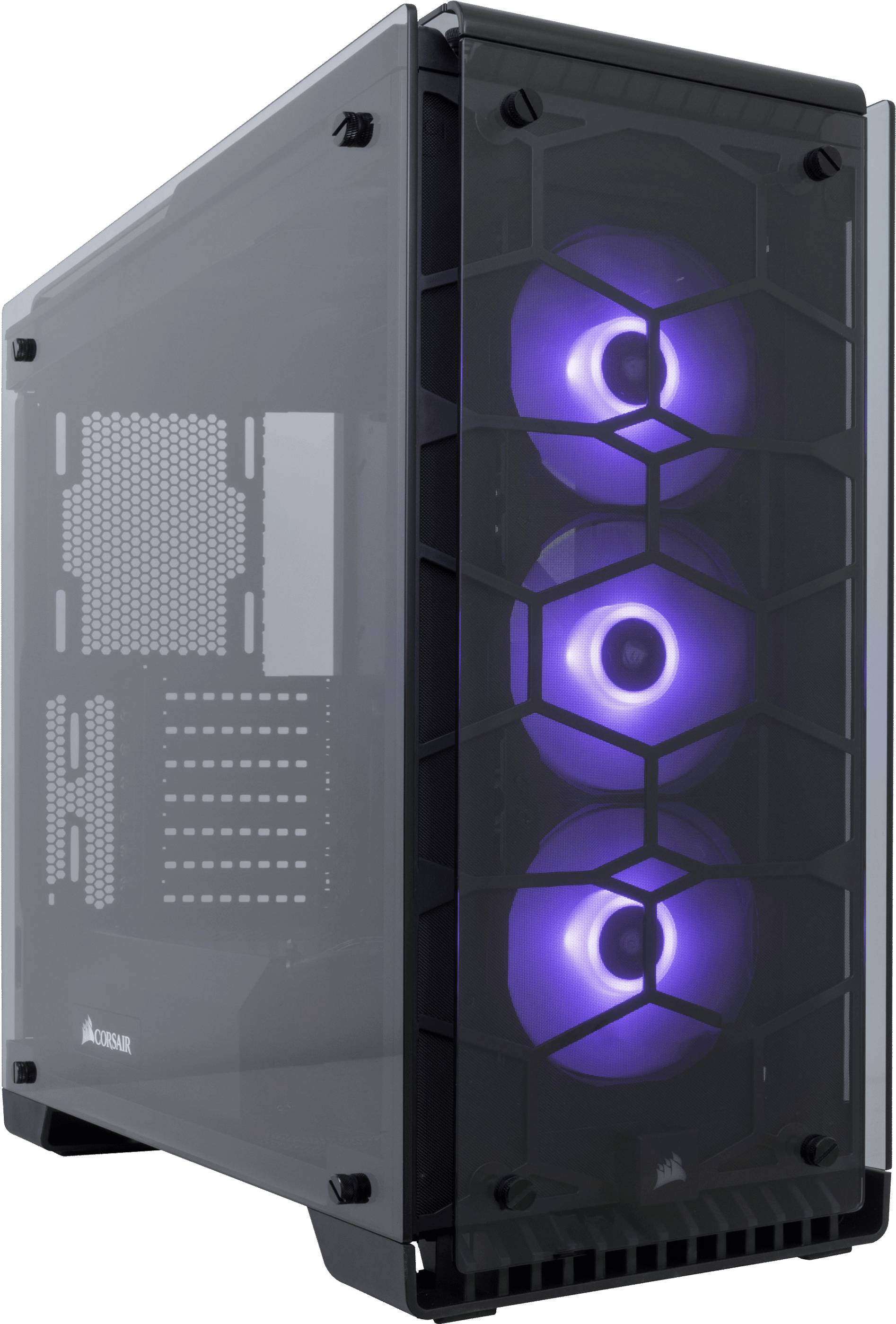 Corsair Crystal Series 570x Rgb Gaming Case - Corsair Корпус (1918x2828), Png Download