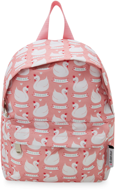 Pink Swans Mini Backpack - Diaper Bag (700x700), Png Download