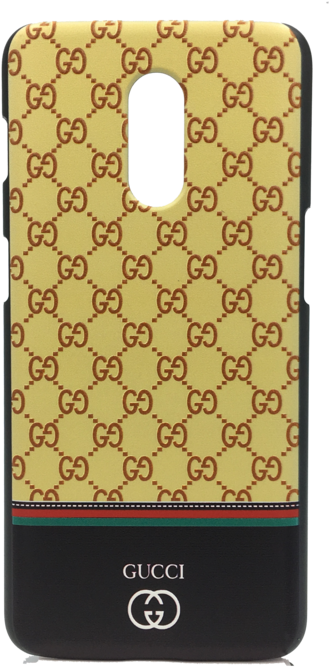 Tdg Oneplus 6t 3d Texture Printed Designer Gucci Hard (580x773), Png Download