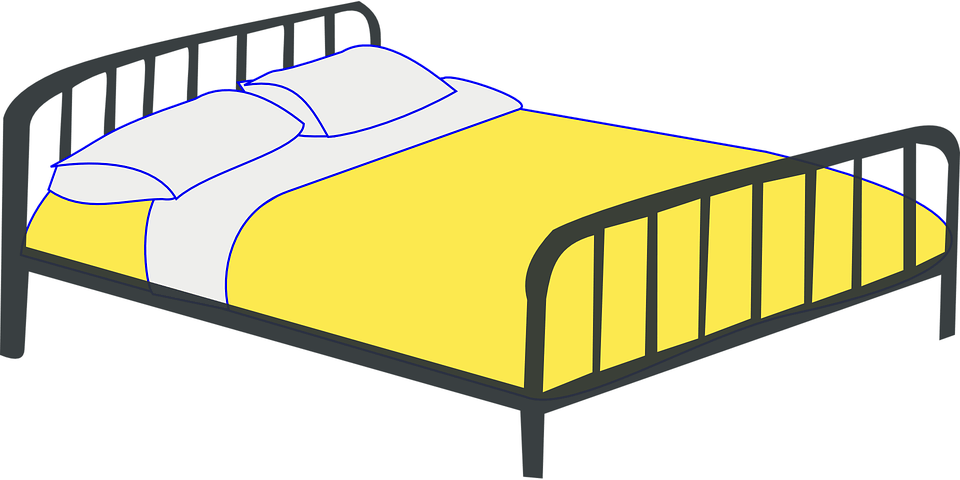 Transparent Bed Clipart (960x480), Png Download