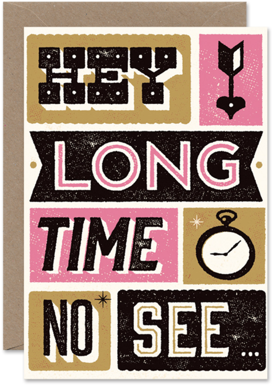 Long Time, No See (600x849), Png Download
